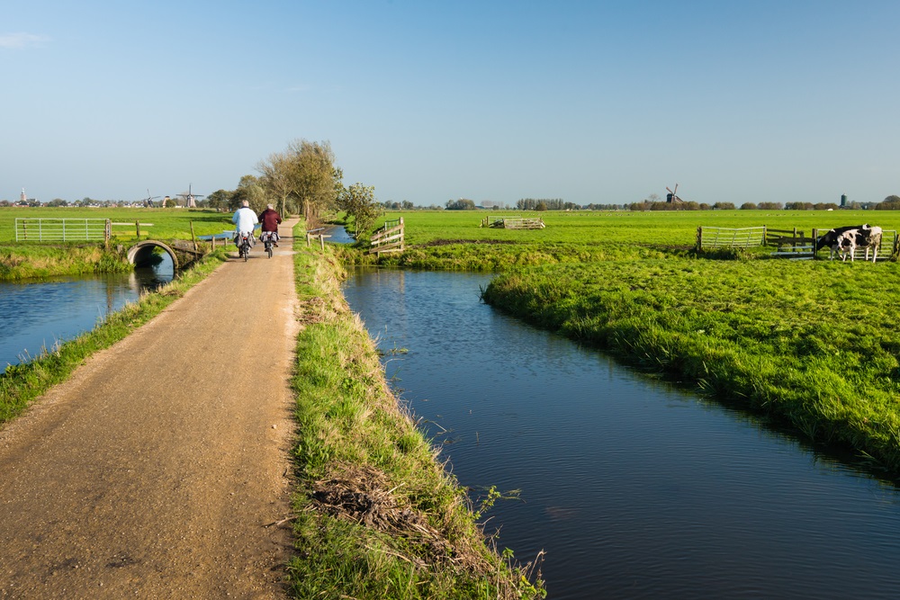 10. Waterrijke Natuur van Noord-Holland (55 kilometer)